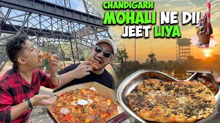 CHANDIGARH FOOD TOUR 🍕 MOHALI SE PYAAR HO GAYA ❤️ [upl. by Lawan]