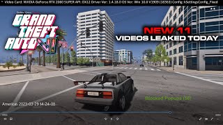 GTA 6  NEW 11 VIDEOS GAMEPLAY LEAKED TODAY [upl. by Wickham39]