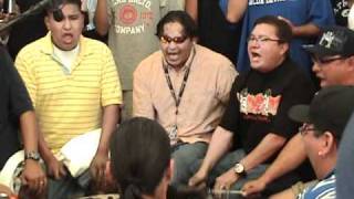 Northern Cree Pow wow music Inter Tribal Native American Post Falls Julymush [upl. by Milo]