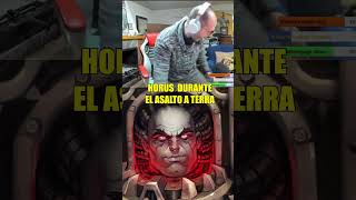 PERTURABO VS HORUS durante el Asalto a Terra warhammer40k shorts [upl. by Willie]