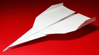 How to make a Paper Airplane that flies far  Best plane  ORIGAMI JET paper planes [upl. by Nomis]