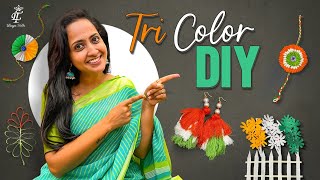 Lasya Talks  Independence Day Special  Tri Color DIY  Lasya Manjunath New Video [upl. by Cato]