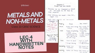 METALS AND NON METALS  CLASS 10  CBSE  SCIENCE  PART 1  NCERT LINE BY LINE EXPLAINATION [upl. by Latnahs880]