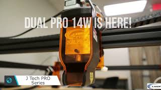 J Tech Photonics Dual PRO 14W Laser Cutting Tests [upl. by Rebmik]