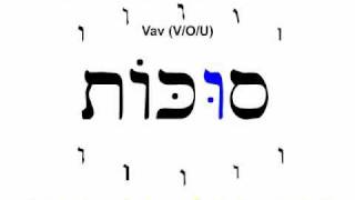 Hebrew Alphabet Part 1 [upl. by Oisacin811]