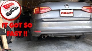 2016 MK6 GLI UNITRONIC STAGE 2 FINALLY ITS QUICK [upl. by Namrehs]