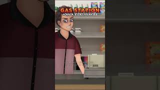 CREEPY GAS STATION Horror Stories Animated True Scary Shorts scary horrorstories shorts [upl. by Eenattirb153]