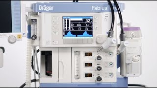 Dräger Fabius Tiro  The EVent piston ventilator [upl. by Einaffit]