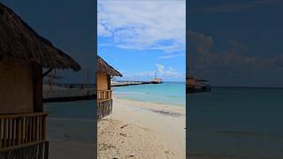 Boarding Winjet ferry boat Playacar beach Playa del Carmen Mexico tropical Caribbean Sea life ship [upl. by Onitsoga]