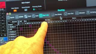 Understanding the Behringer X32Edit Software Routing Window [upl. by Ecnatsnoc]