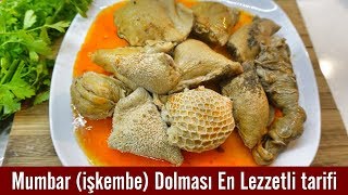 MUMBAR İşkembe Dolması En Lezzetli Tarifi ✔😋 [upl. by Drogin]