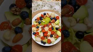 Fruit Salad 🥑🫐🍅🥗！salad fruit avocado tomato recipe cookinghealthy shorts stopmotion [upl. by Grider]