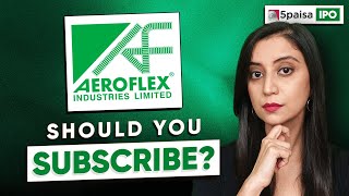 Aeroflex Industries IPO  APPLY or NOT  Aeroflex Industries IPO Review amp Aeroflex IPO details [upl. by Buehler]