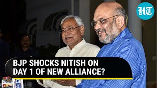 Bihar BJP Shocks Nitish Kumar With Deputy CM Picks After His Resignation Watch INDIA Bloc Reaction [upl. by Nyladnewg892]