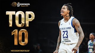 Top 10 Plays  FIBA Intercontinental Cup 2024 [upl. by Caspar748]