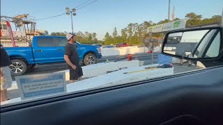 2019 50 F150 vs 2019 53 Silverado at Evadale Raceway [upl. by Ayela996]