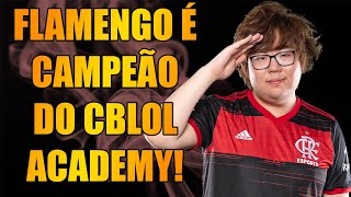 FLAMENGO É CAMPEÃO DO CBLOL ACADEMY EXPLODE NAÇÃO PENTAKILL DO GOKU [upl. by Kurtzman]