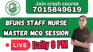 BFUHSGMCHPGINORCET 7RRB RRBnursingofficer Most Important MCQ7015849619 [upl. by Sena587]