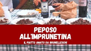 🍴🍝 VIDEORICETTA  Peposo allimprunetina [upl. by Siberson]