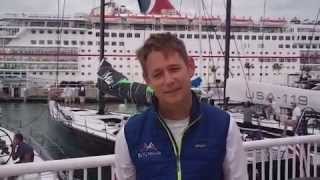 Interview with quotBella Mentequot navigator Ian Moore at Quantum Key West 2015 [upl. by Arreyt]