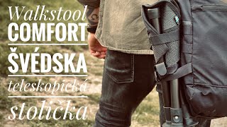 Walkstool Comfort  švédska teleskopická stolička 🪑 [upl. by Foy]