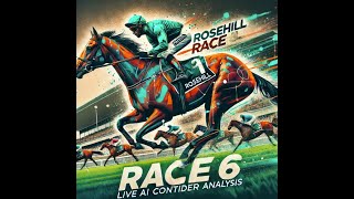 Rosehill Race 6 Unveiling Contenders with Live AI Analysis [upl. by Arney514]