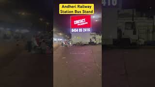 Andheri Station Bus Stand andheriwest railways [upl. by Okajima40]