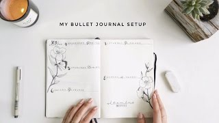 My 2017 Bullet Journal Planner Setup  Gemary [upl. by Nalrah]