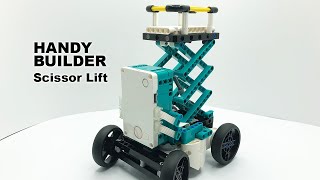 Scissor Lift  LEGO Mindstorms Robot Inventor [upl. by Catarina]