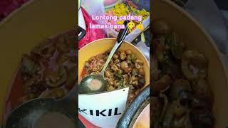 Lontong kikil lamak bana 😋 putrybulang1356 lontongsayurpadang kikilsapi shorts [upl. by Araek226]