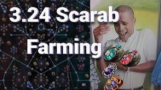 PoE 324 Scarab Atlas Tree strategies for PROFIT Necropolis League [upl. by Loralie]