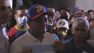 La oposición gana la Gobernación de Barinas bastión chavista [upl. by Nidroj]