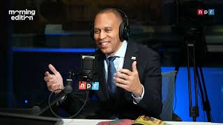 Hakeem Jeffries sees Democrats set up for a comeback after election losses  Morning Edition  NPR [upl. by Eirrak]