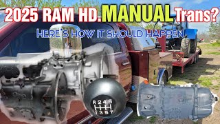 Ram HD 2025 MANUAL Trans Heres how it could happen [upl. by Gonroff]