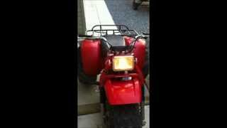 Honda ATC 200 idle [upl. by Anatollo]