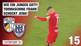 Wie ein junger GOTT Tormaschine Frahn schockt Jena Jena  Babelsberg  Regionalliga Nordost [upl. by Eluk]