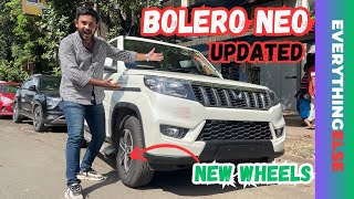 Mahindra Bolero Neo N10 2024 2 MAJOR Updates ✅ [upl. by Zeuqirdor]