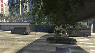 Zlecenie Bank Rezerw z ciekawym błędem  GTA Online [upl. by Annatnom]