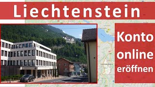 Liechtenstein ► Konto online eröffnen [upl. by Castillo]