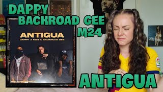 DAPPY x M24 x BACKROAD GEE  ANTIGUA  GRM DAILY  UK REACTION 🇬🇧 💪 🥶 🥶 [upl. by Dnaleel]