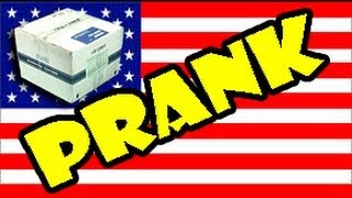 American Unboxing Prank SHOCKING amp SCARY [upl. by Merell]