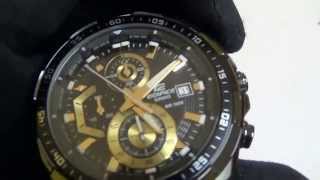 Casio  Edifice EFR539BK1AVUEF [upl. by Rehposirhc671]