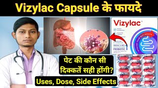 Vizylac capsule hindi  Vizylac capsule kis kaam aata hai  lactic acid bacillus capsules [upl. by Addy]