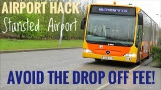 How To Avoid Extortionate Airport Charge  Stansted Airport I Drop offpick up charges [upl. by Alessig11]