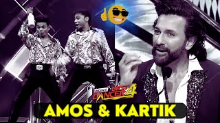 😎Amos and Kartik Become Retro King IBD 4😎 Amos Kartik Latest Dance Performance IBD 4 [upl. by Haroun502]