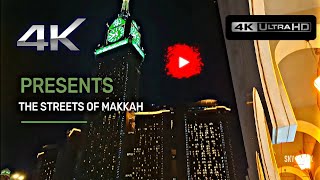 Streets of Makkah Mecca  Sky Lab 4K  Saudi Arabia Walking Tour 2023 [upl. by Lucier]