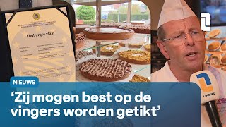 Bakkers in actie tegen gesjoemel met Limburgse vlaai 😮  L1 Nieuws [upl. by Leunamesoj]