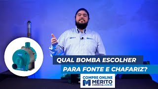 Qual bomba de água escolher para Fonte e Chafariz Veja nesse vídeo a melhor escolha [upl. by Halludba]