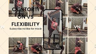 Contortion Vs flexibility tutorial [upl. by Ilat]