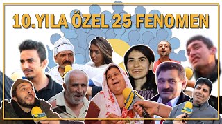 10YILA ÖZEL 25 FENOMEN  SARI MİKROFON StayHome [upl. by Nostets]